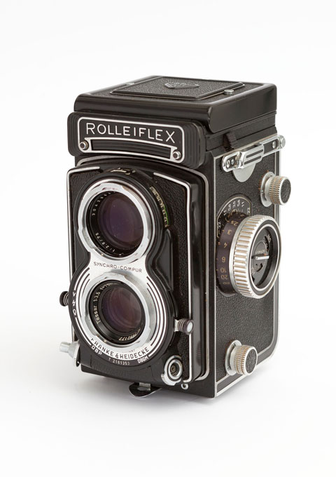 Rolleiflex, twin lens middle format reflex camera, 1960s