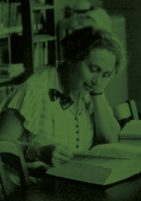 Magdalene Schoch in the 1920s in Hamburg