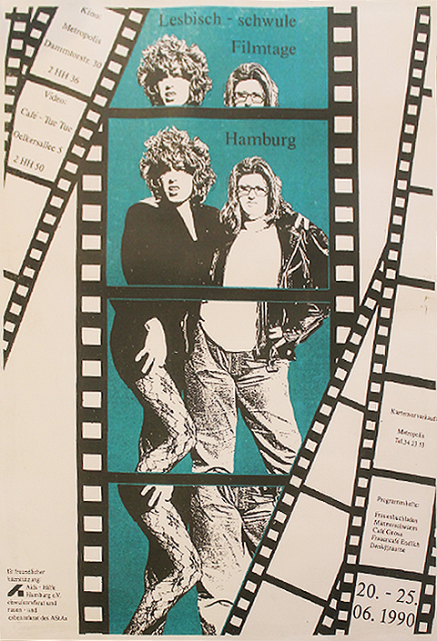Poster from Lesbisch Schwule Filmtage, 1990