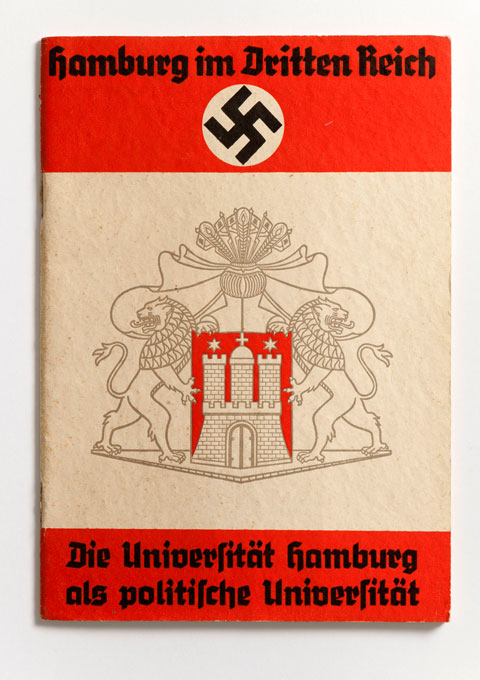 Heft über die Universität Hamburg als Politische Universität im Sinne des dritten Reichs, Adolf Rein