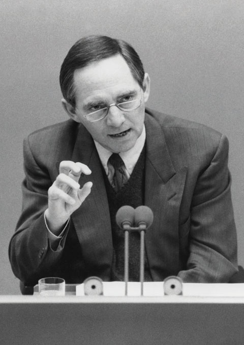 Portrait von Wolfgang Schäuble