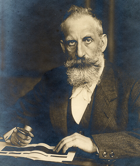 Porträt Carl Meinhof, 1926