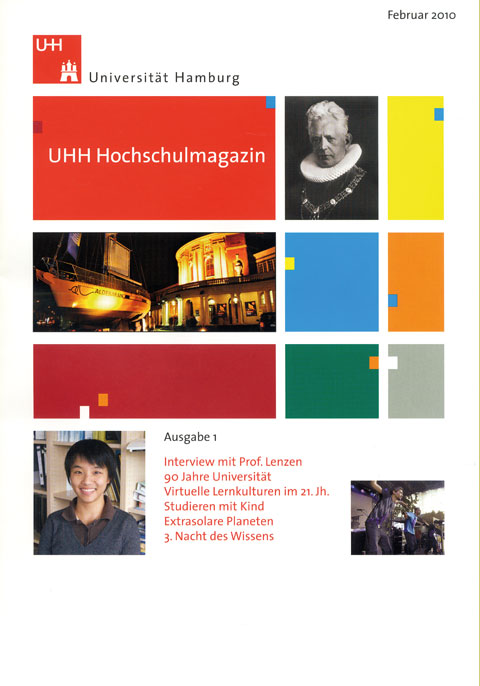 Erste Ausgabe des UHH Hochschulmagazins, 2010